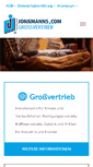 Mobile Screenshot of jonkmanns.com